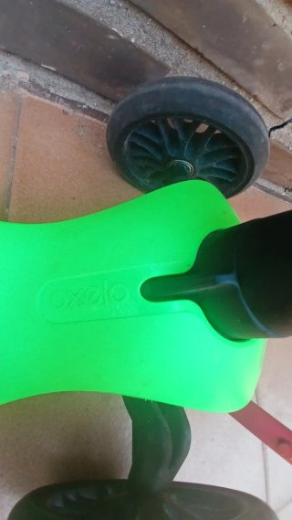 Patinete 3 ruedas verde