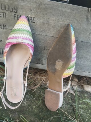 Scarpe donna multicolore, colorata e comoda
