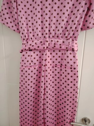 Mono Mango lunares rosa