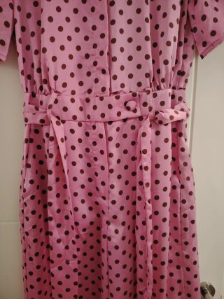 Mono Mango lunares rosa