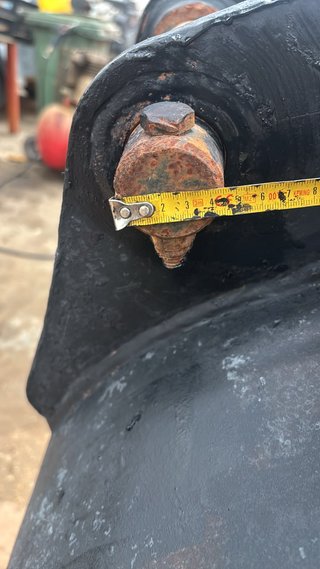 Cazo Excavadora Negro