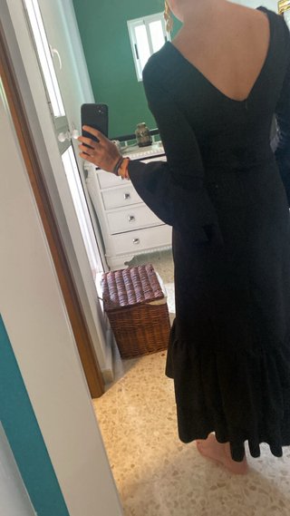 Traje de flamenca negro
