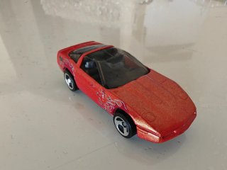 Hot Wheels Corvette 80s Orange Pearl 2001 rara
