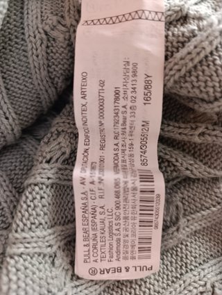 Chaleco Pull&Bear Mujer Talla M