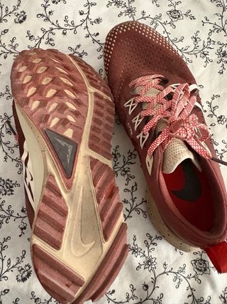 Nike Bambas Trail Running Beige/Rojo