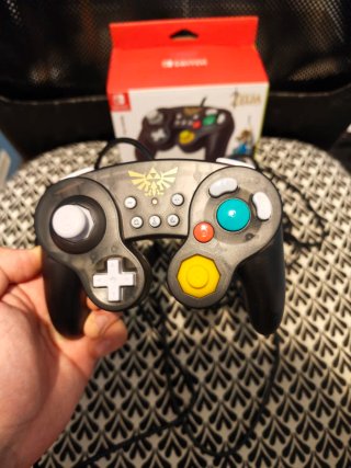 Mando Battle Pad Nintendo Switch Zelda MODO TURBO
