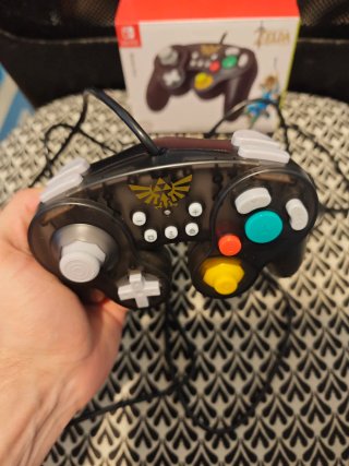 Mando Battle Pad Nintendo Switch Zelda MODO TURBO