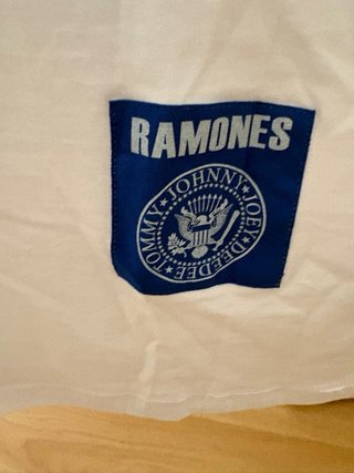 Camiseta Ramones hombre Lefties Talla M. Ancha.