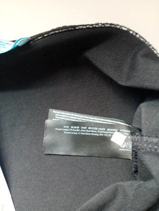 Falda tubo negra talla XS
