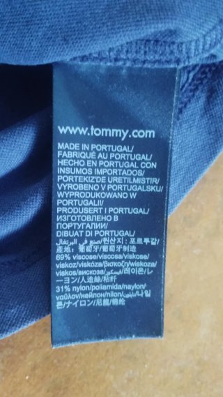 Camiseta Tommy Hilfiger Mujer Azul