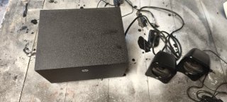 Altavoces HP Negros ordenador woofer