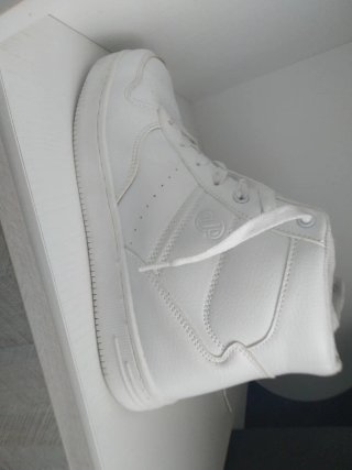 Zapatillas altas blancas chica talla 39