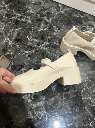 Mocasines Mary Jane Beige + regalo
