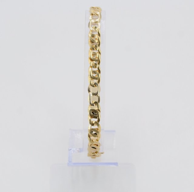 Pulsera de oro de 18k. Peso: 12.08 gr.