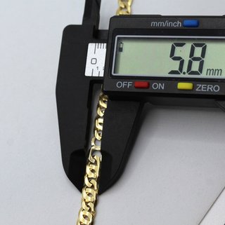 Pulsera de oro de 18k. Peso: 12.08 gr.