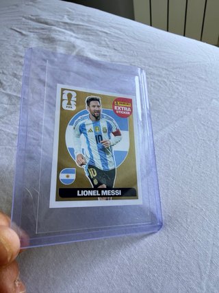 Cromo Extra Oro Messi 2026