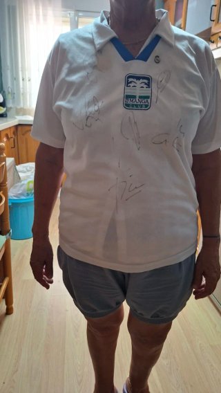 Camiseta La Manga Club  Firmada po Galácticos