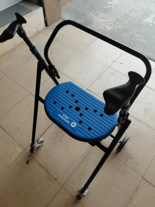 Andador Plegable Azul