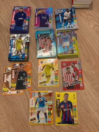 Lote de unas 600 cartas Adrenalyn XL LaLiga 22/23