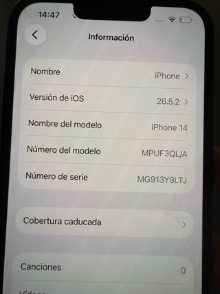 iPhone 14 azul