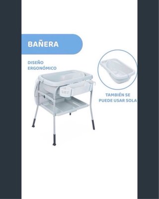 Cambiador y bañera plegable Chicco CuddleBubble