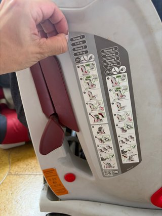 Silla coche Britax Römer Isofix