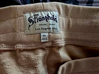 Pantalón jogger beige vintage, nuevo