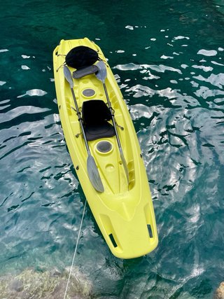 Kayak doble BIC Trinidad + remos y chalecos