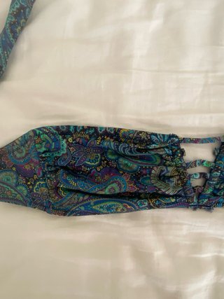 Bikini Oysho Azul y Morado