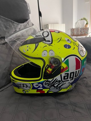 Casco AGV Rossi Amarillo
