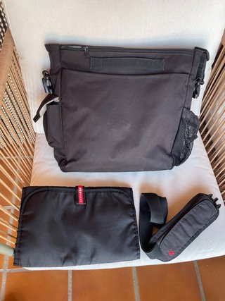 Bolso Skip Hop Negro para Carro Bebé