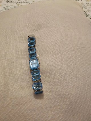 Orologio Swarovski Blu con Cristalli