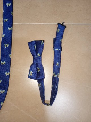 Conjunto tirantes y pajarita infantil de spagnolo