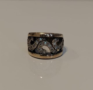 Anillos Plata 925 y Lámina Oro