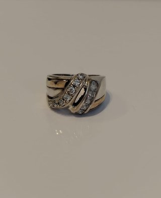 Anillos Plata 925 y Lámina Oro