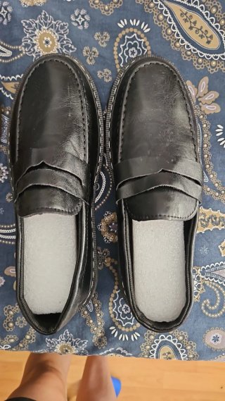 2 pares  Mocasines marrones y negros SHEIN