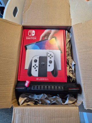 Nintendo Switch OLED Blanca