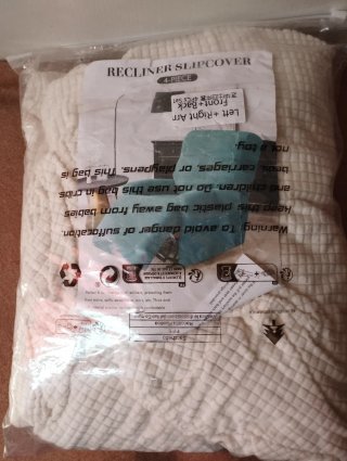 Funda de butaca sin usar