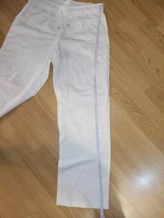 Pantalón largo lino