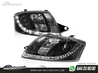 FAROS DELANTEROS LUZ DIURNA LED REAL DRL PARA AUDI TT 8N