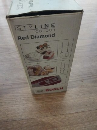 Batidora Bosch Styline Red Diamond