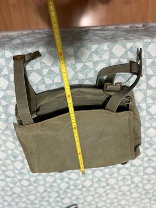 Mochila militar antigua