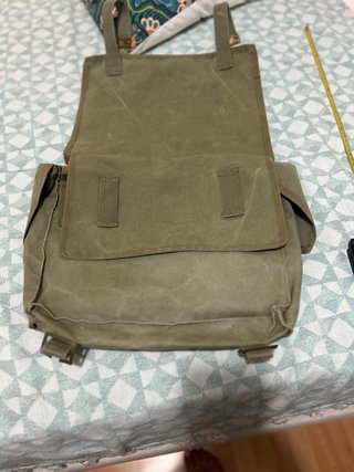 Mochila militar antigua