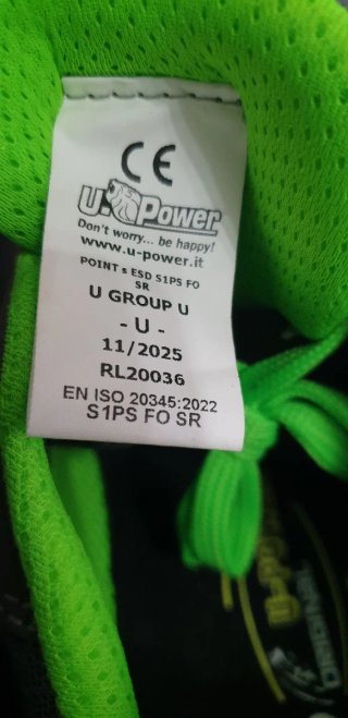 Scarpe da lavoro antinfortunistica U POWER n 44