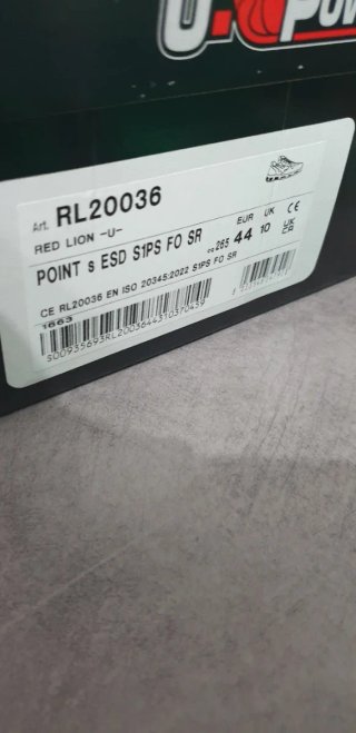 Scarpe da lavoro antinfortunistica U POWER n 44