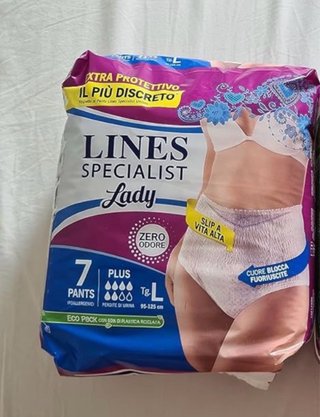 Lines Specialist Plus Assorbenti Mutanda Tg L