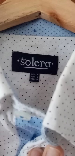 Camisa de hombre manga larga