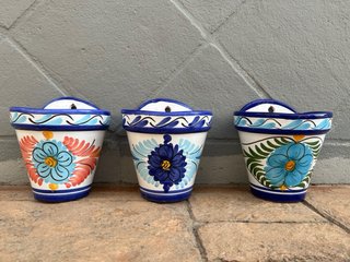 Conjunto 10 Maceteros Colgantes