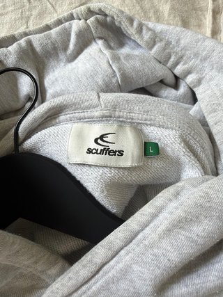 Hoodie Scuffers Gris Talla L