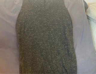 Camiseta tirantes Promod negra detalles dorados